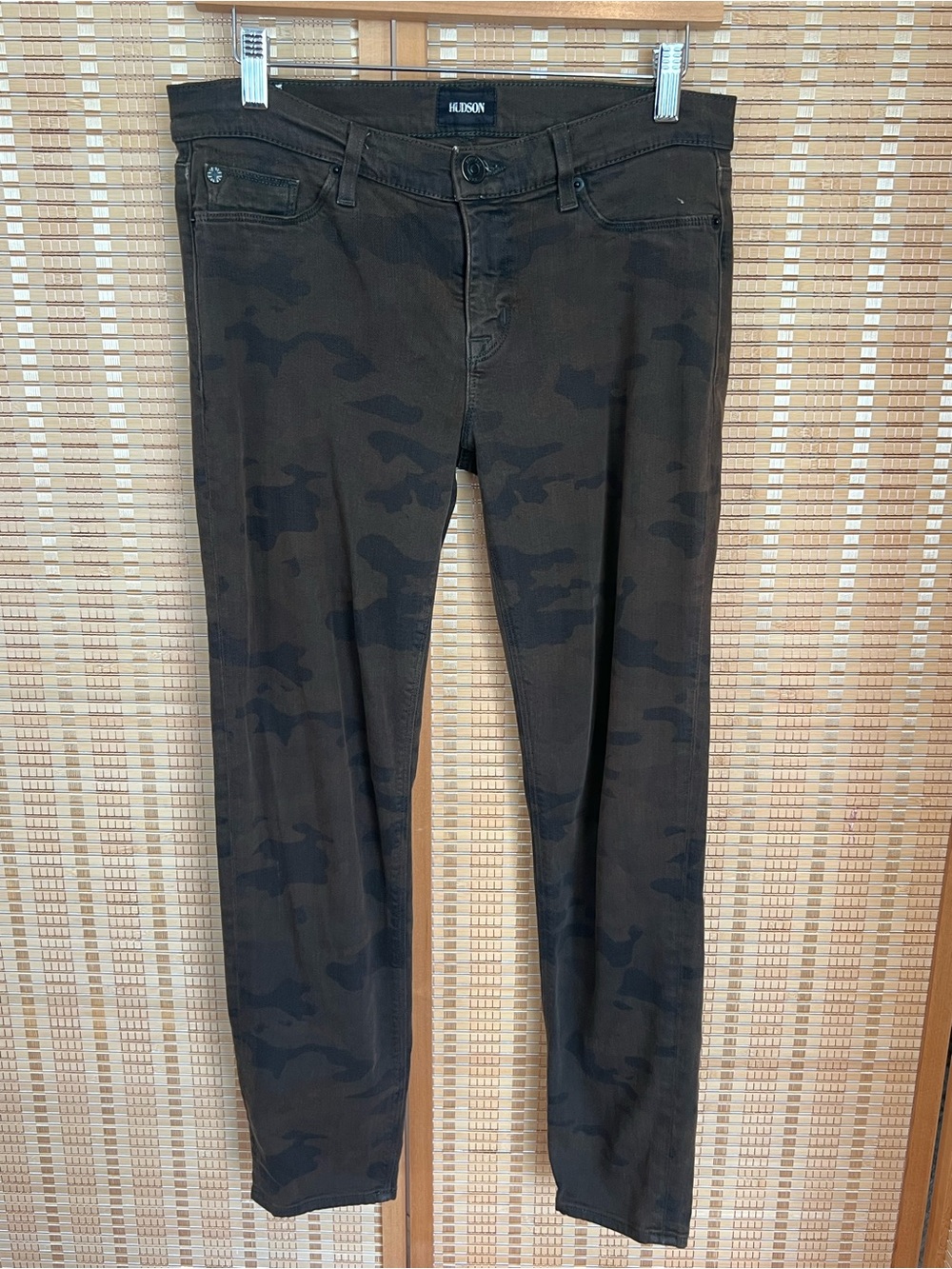 Hudson Jeans Women’s Camo Skinny Jeans 28